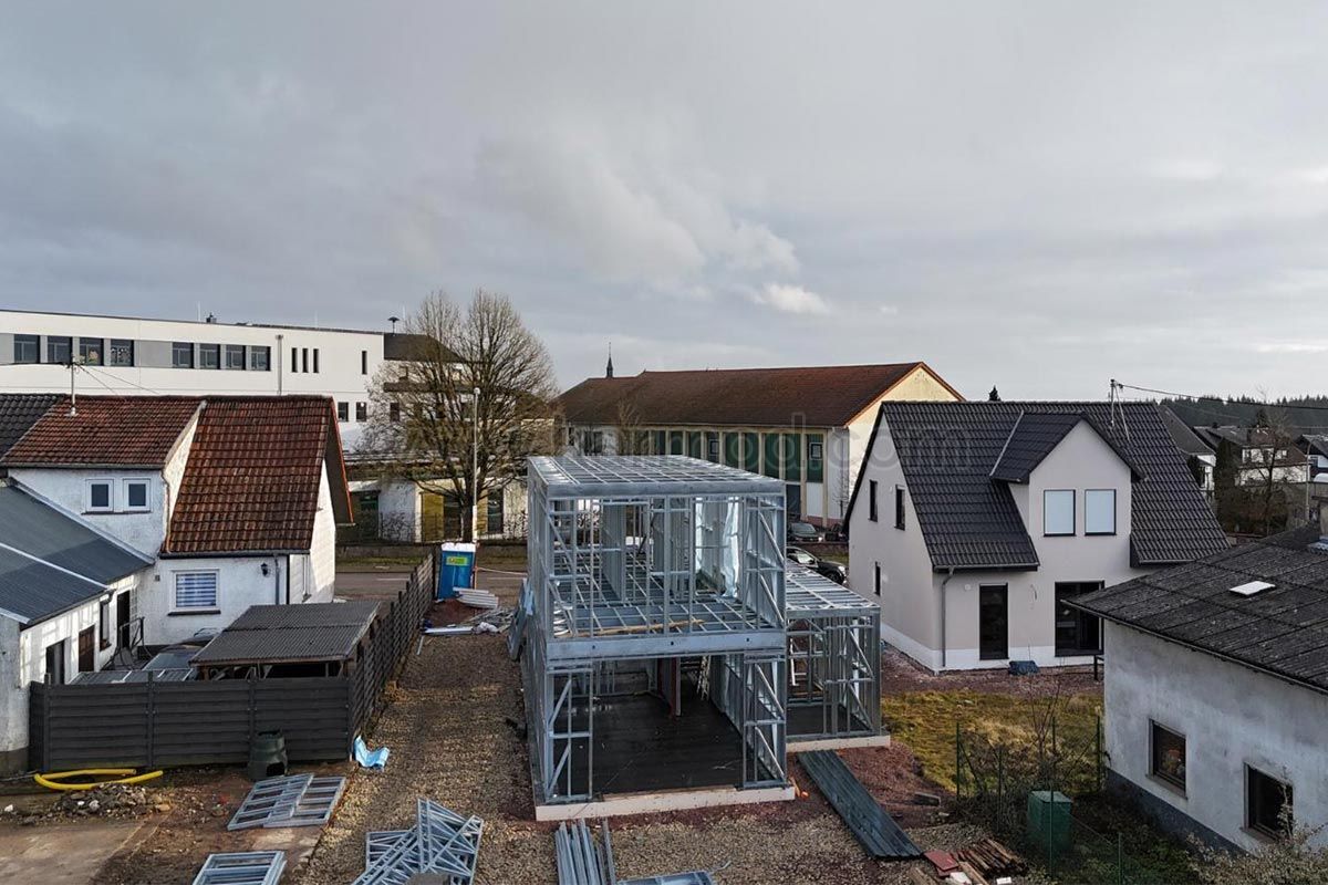A New Steel House Project in Saarland, Germany