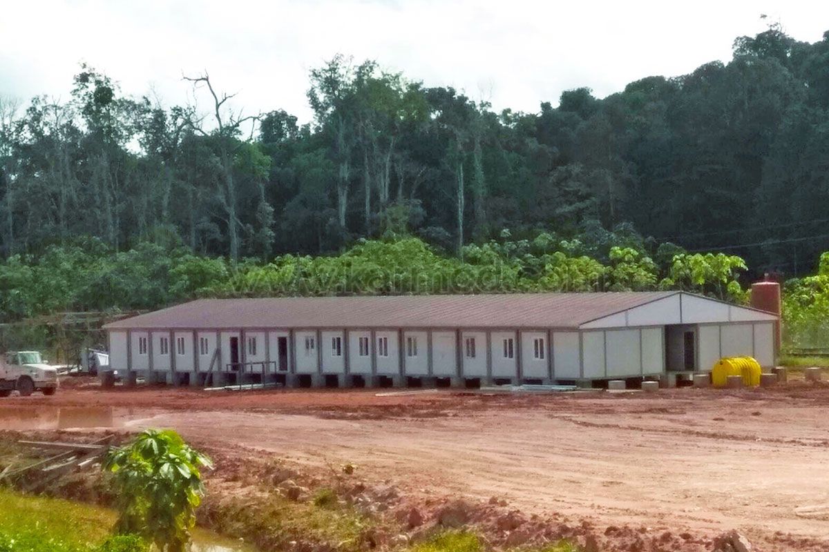 Mining Worksite With 500 Personnel Capacity