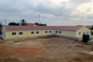 Riverwood delivers 8-classroom prefabricated school to Ghana