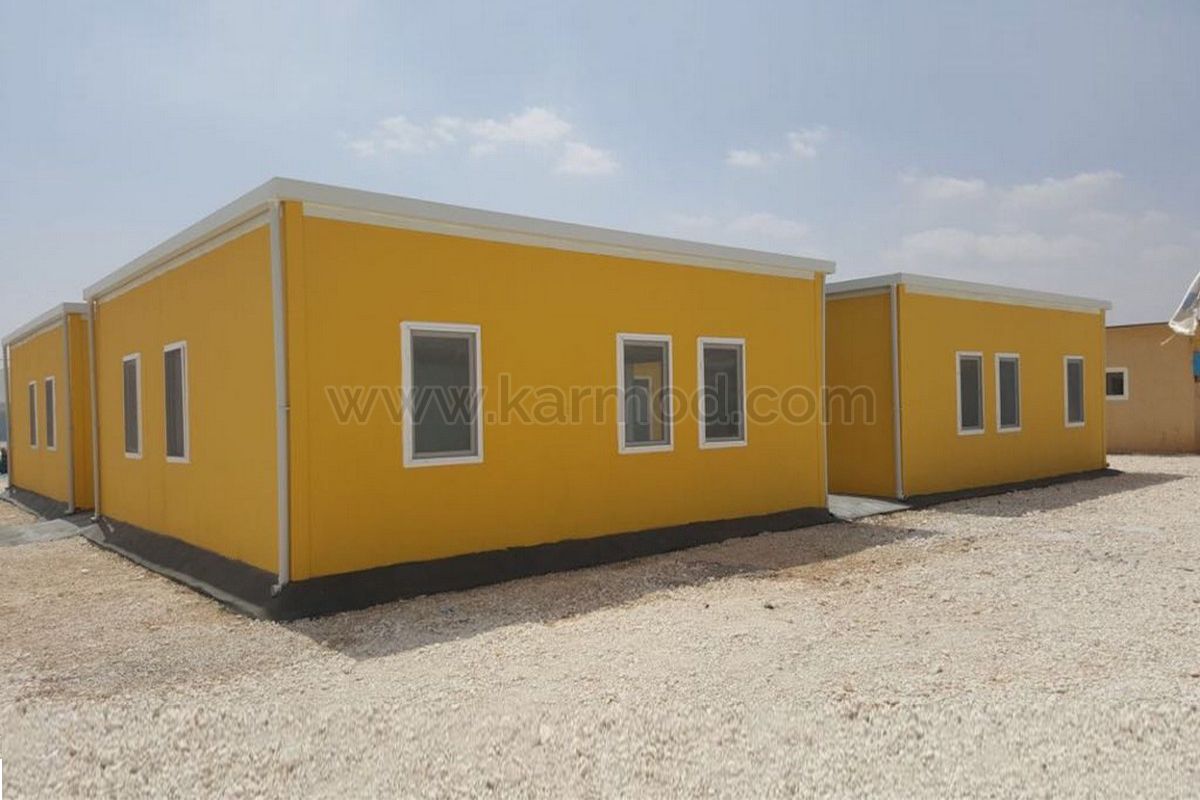 Prefabricated School for Refugees, Jordan