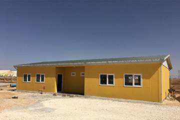 Prefabricated School for Refugees, Jordan
