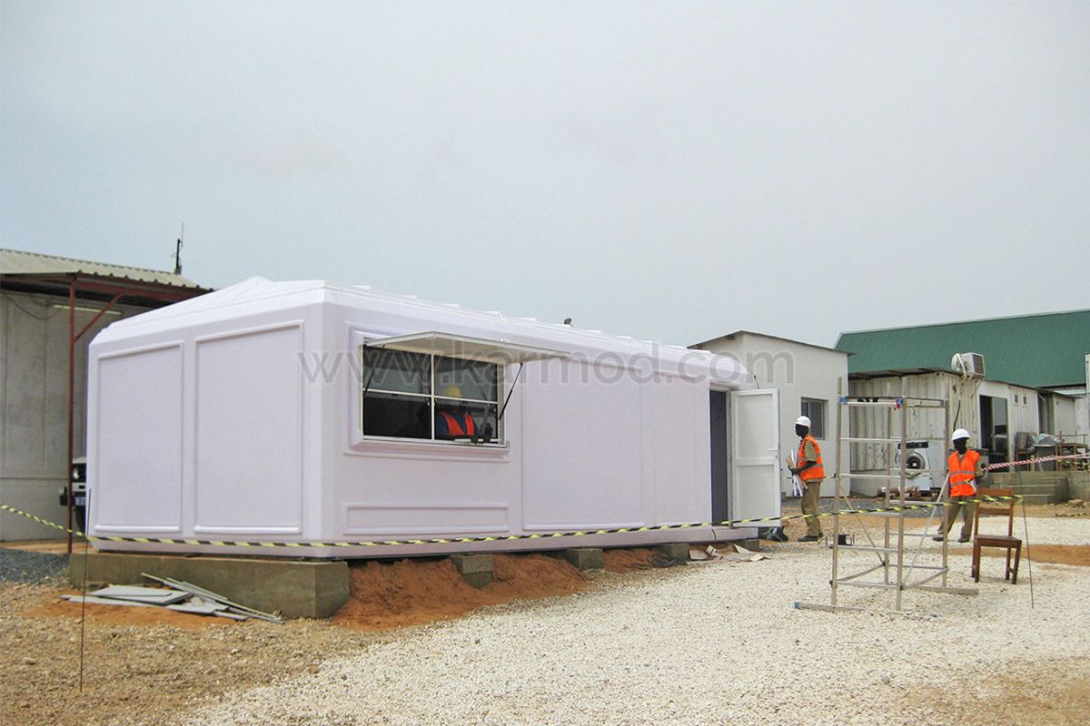 We Have Installed a Cabin Town in Senegal