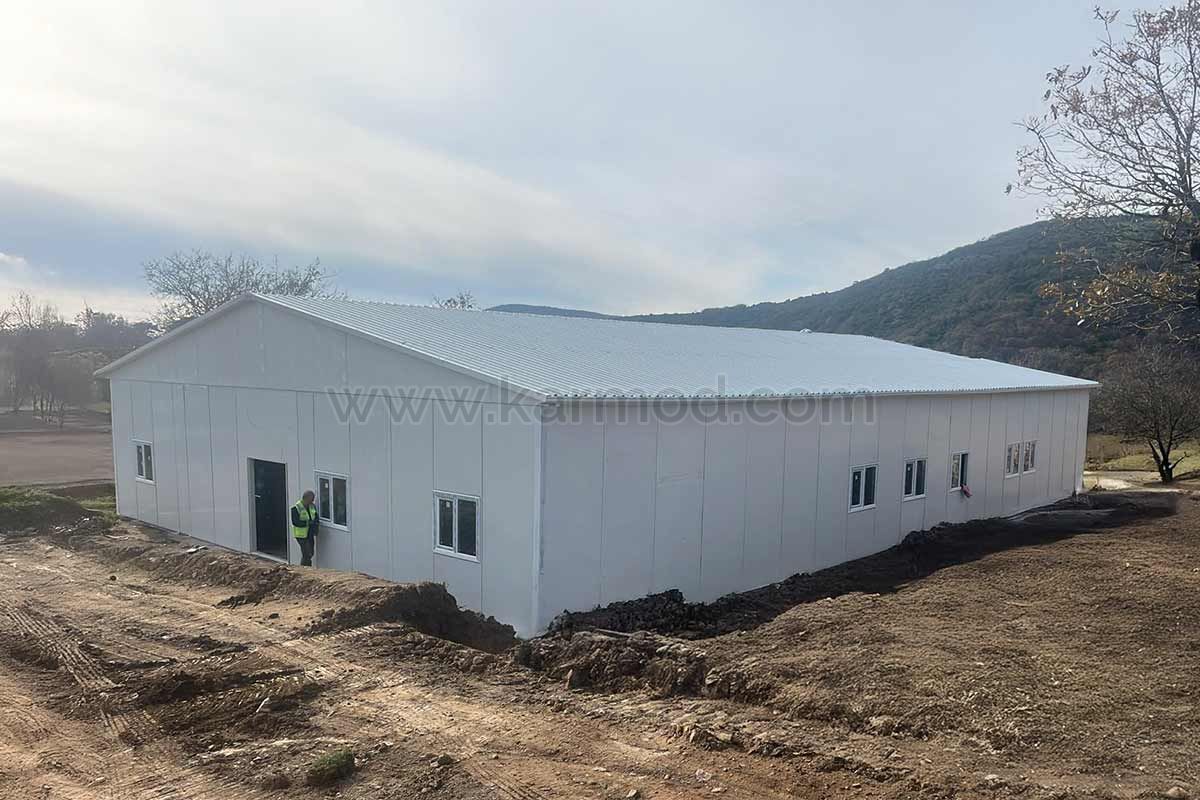 Construction Site Structures for the Çanakkale Mining Site