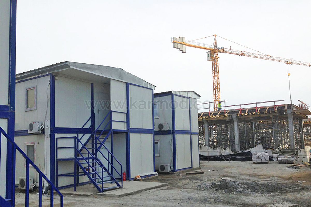 AZBESIX Worksite Container Complex- Azerbaijan